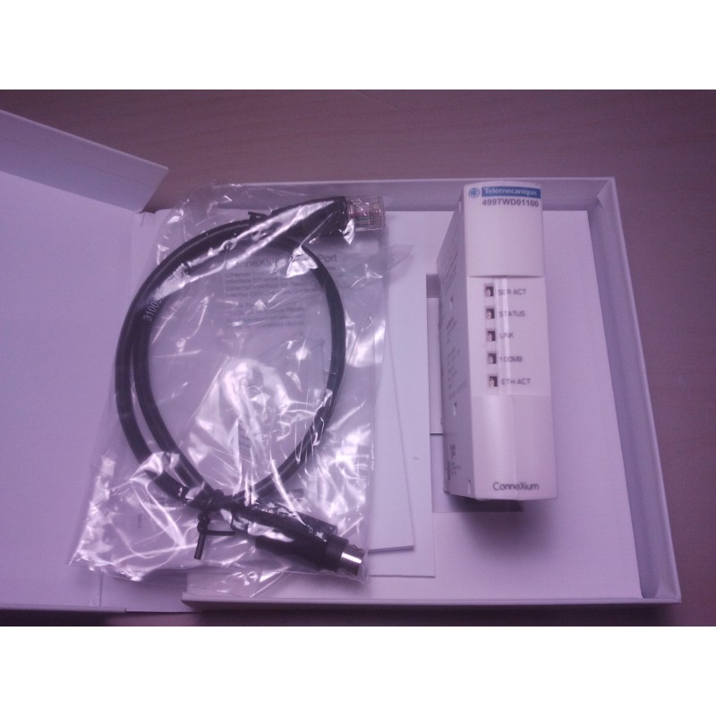 Interface coupleur ethernet TwidoPort Connexium 499TWD01100 Automate Schneider Electric