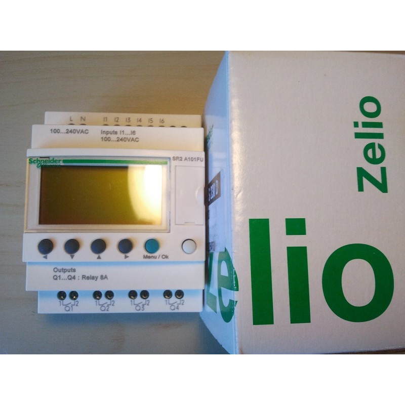 SR2A101FU Zelio 230V 6 entrées 4 sorties relais Schneider Electric
